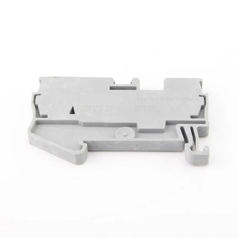 ST2.5 TWIN Spring Din Rail Terminal Block