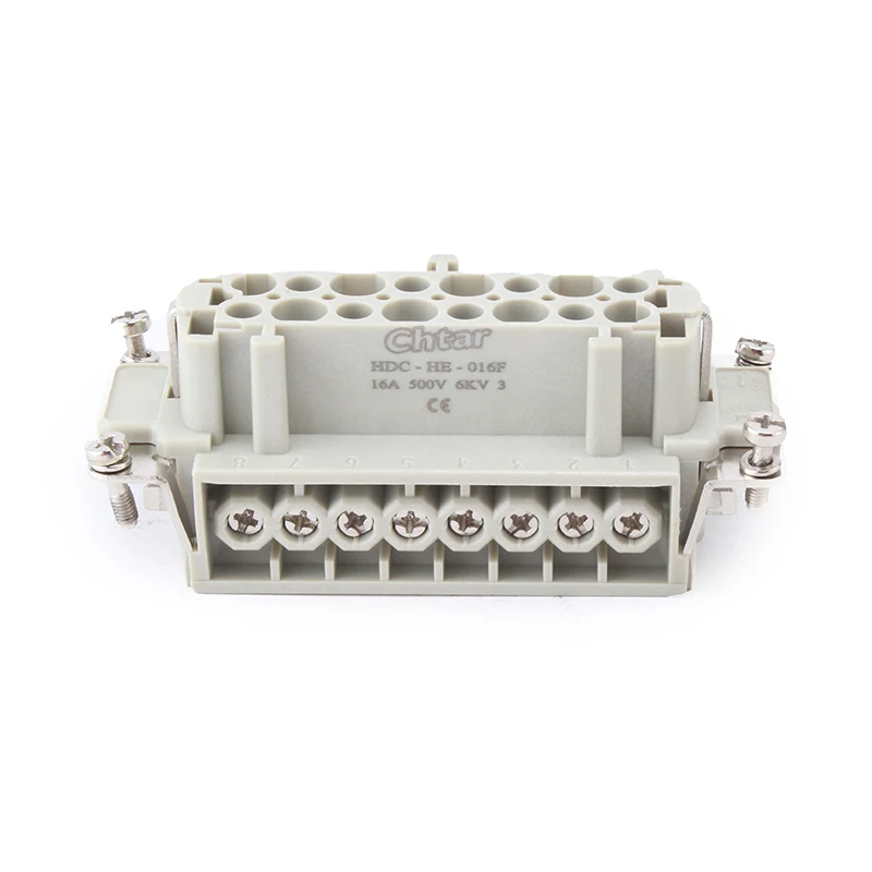 M/F 16 Pin Insert Heavy Duty -liitin